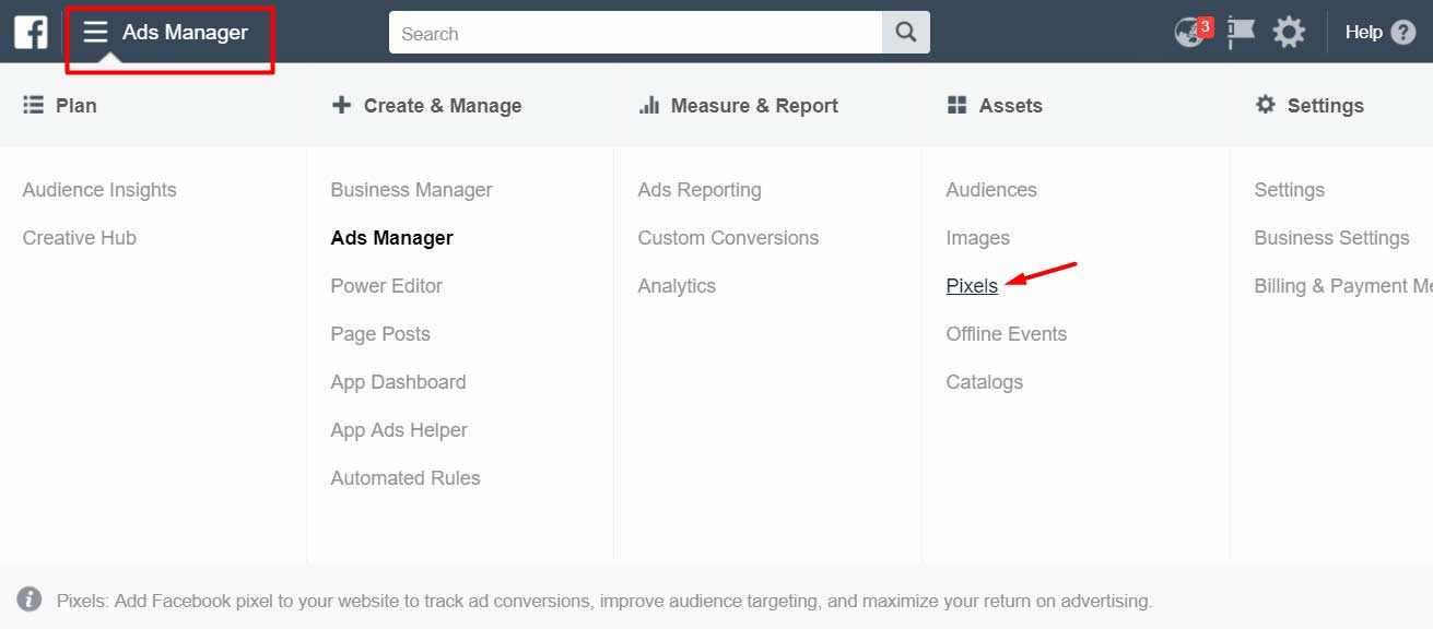 add-facebook-pixels-in-adds-manager